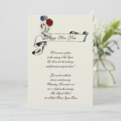 ニューイヤーズイヴ ベイビーニューイヤー バナー 招待状 (スタンド正面)