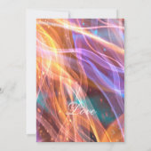 ニューイヤーズスパークルセレブレーション  ウェディング 案内状 (裏面)