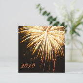 ニューイヤーズパーティの招待状 招待状 (スタンド正面)