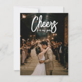 ニューイヤーズ結婚報告写真 シーズンカード (正面)