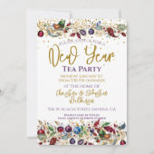 ニューイヤーティーパーティー 招待状 (正面)