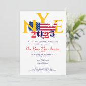 ニューイヤーニューアメリカ愛国的新年イブパーティー 招待状 (スタンド正面)