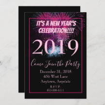 ニューイヤーパーティーの花火