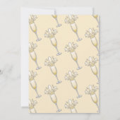 ニューイヤーパーティーシャンパン 招待状 (裏面)