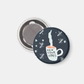 ニューイヤーブビベス喫煙マグ マグネット (正面/裏面)