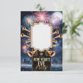 ニューイヤー・イブ・パーティーの招待状 招待状 (スタンド正面)