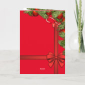 ニューイヤー エレガント クリスマス デコレーション (裏面)