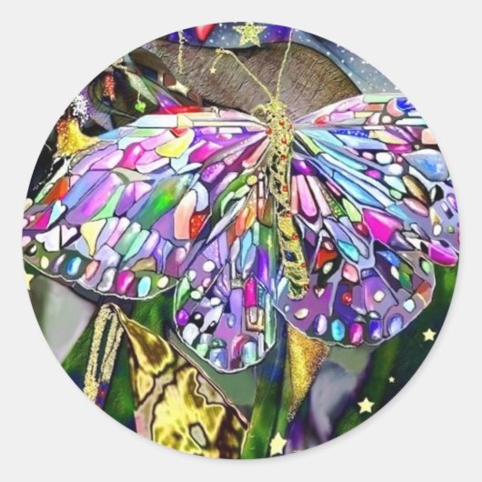 ニューイヤー ゴールドリーフ バタフライ, ステッカー (正面)