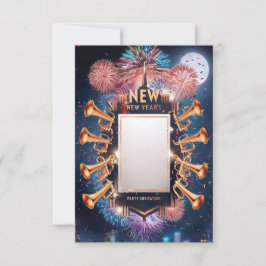 ニューイヤー・パーティーの招待状 招待状