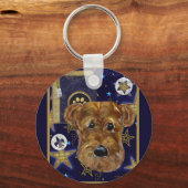 ニューイヤーAIREDALE キーホルダー (正面)