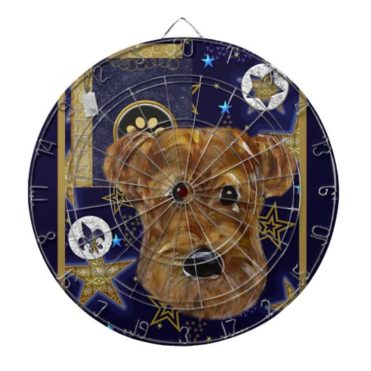 ニューイヤーAIREDALE ダーツボード (正面)