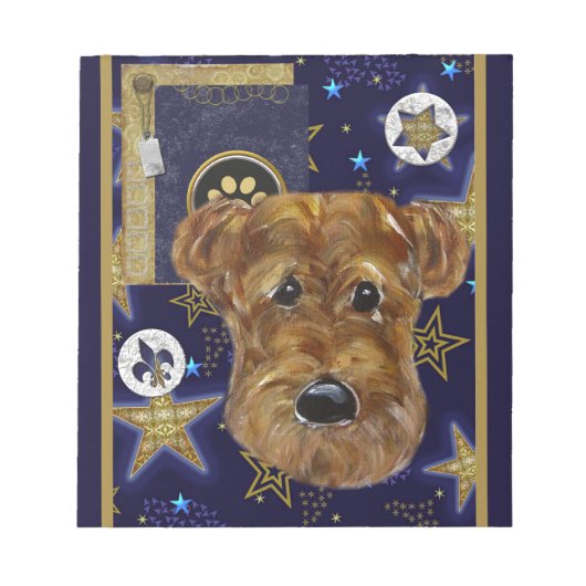 ニューイヤーAIREDALE ノートパッド (正面)
