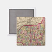 ニューイングランドとニューヨーク マグネット (正面/裏面)