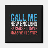 ニューイングランドと呼んで、巨大な5つを持っているから マグネット (正面)