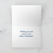 ニューイングランドのそりの乗車、ギャラリーカード(クリスマス) シーズンカード (内部)