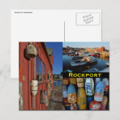 ニューイングランドのはがき ポストカード (正面/裏面)