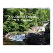 ニューイングランドのより多くの好み! 2015年 カレンダー (カバー)
