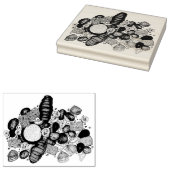 ニューイングランドのクラムベイクシーフードレストランフィッシュマーケット ラバースタンプ (押印)