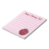 ニューイングランドのクランベリークランベリーボグベリー ノートパッド (回転)