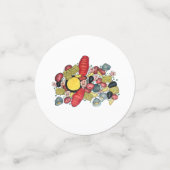 ニューイングランドのクランベークロブスターボイルブロックパーティー コンフェッティ (スモール正面)