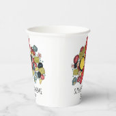 ニューイングランドのクランベークロブスターボイルブロックパーティー 紙コップ (右)