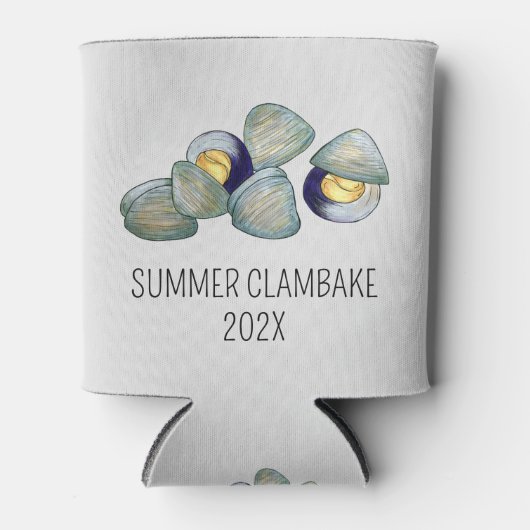 ニューイングランドのクランベークロブスターボイルブロックパーティー 缶クーラー (正面)