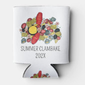 ニューイングランドのクランベークロブスターボイルブロックパーティー 缶クーラー (正面)