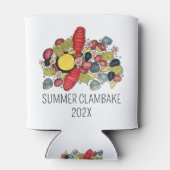 ニューイングランドのクランベークロブスターボイルブロックパーティー 缶クーラー (裏面)