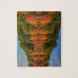 ニューイングランドのパズルの美しい秋 ジグソーパズル