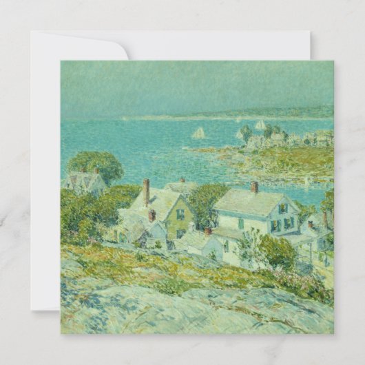 ニューイングランドのヘッドランズ（沿岸風景芸術） カード (正面)