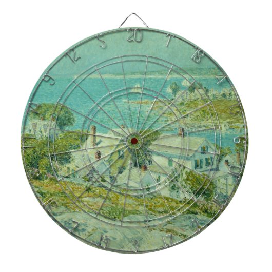 ニューイングランドのヘッドランズ（沿岸風景芸術） ダーツボード (正面)