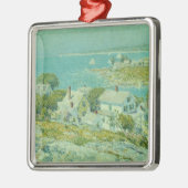 ニューイングランドのヘッドランズ(沿岸風景芸術) メタルオーナメント (左)