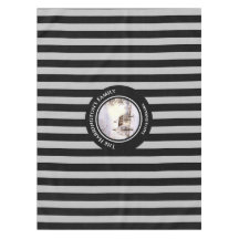 ニューイングランドの冬クリスマスブラックグレーのストライプ