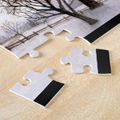 ニューイングランドの冬 ジグソーパズル (側面)