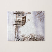 ニューイングランドの冬 ジグソーパズル (横)