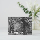 ニューイングランドの冬 ポストカード (スタンド正面)