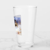 ニューイングランドの古いクリスマス(by Charles Russell) タンブラーグラス (左)