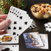 ニューイングランドの古いクリスマス(by Charles Russell) トランプ (インサイチュ)