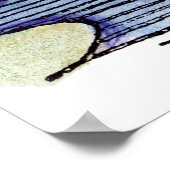 ニューイングランドの地図1677 ポスター (角)