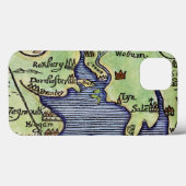 ニューイングランドの地図1677 Case-Mate iPhoneケース (裏面 (横))