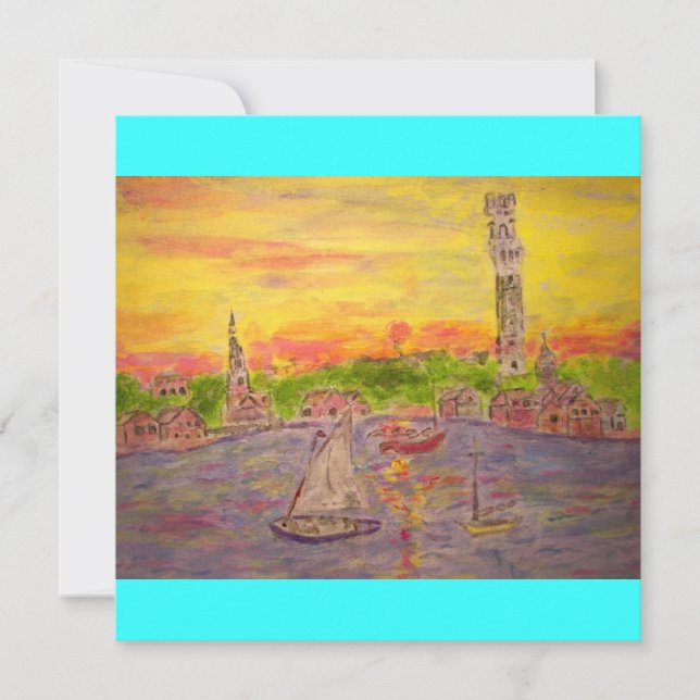 ニューイングランドの夕日 (正面)