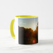 ニューイングランドの日の出のマグ マグカップ (正面左)