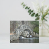 ニューイングランドの石造り橋 ポストカード (スタンド正面)