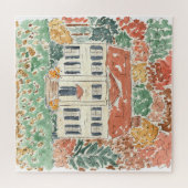 ニューイングランドの秋の水の色ジグソーパズル ジグソーパズル (横)