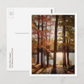 ニューイングランドの秋 ポストカード (正面/裏面)