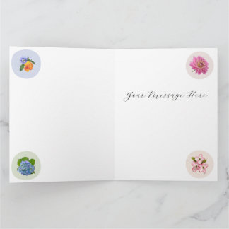 ニューイングランドの花 カード