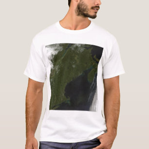 ニューイングランドの衛星眺め Tシャツ