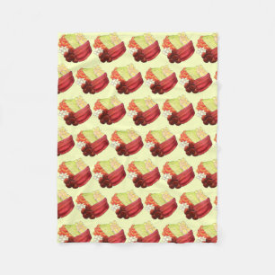 ニューイングランドの食事ゆでディナーコーニングビーフキャベツ フリースブランケット