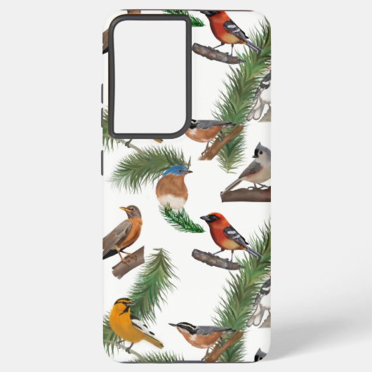 ニューイングランドの鳥 Samsungフォンケース Samsung Galaxyケース (裏面)