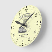 ニューイングランドへのゲートウェイ、ニューヘブン鉄道 ラウンド壁時計 (傾斜)